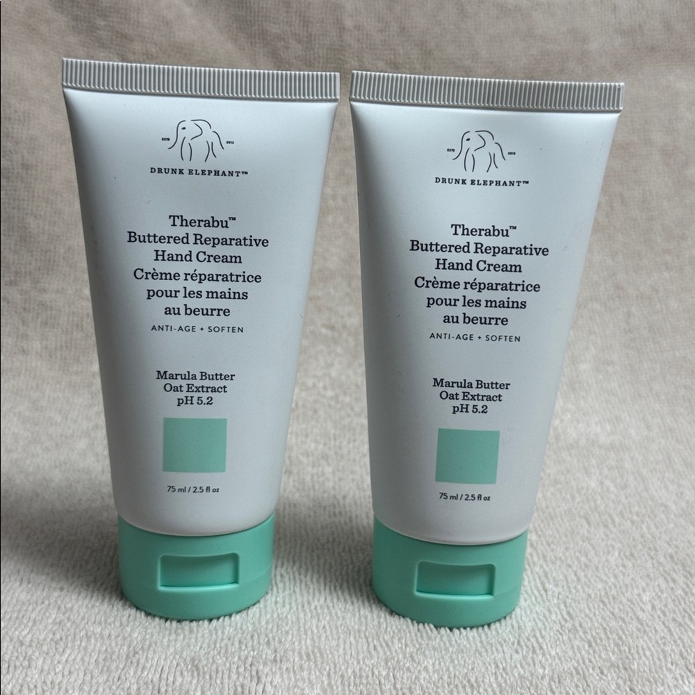 Drunk Elephant Therabu Hand Cream x2 - NEW!
